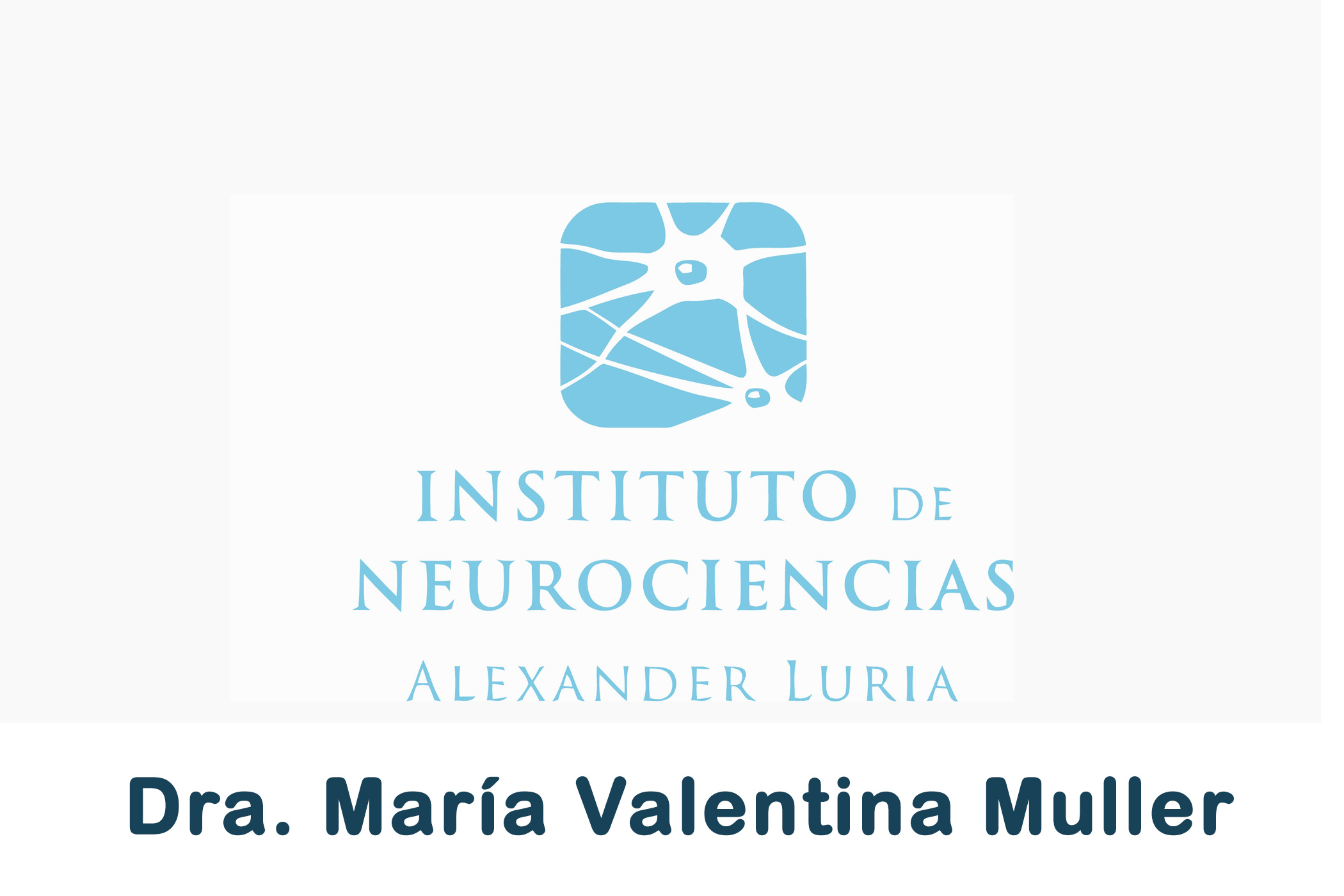 Dra.María Valentina Muller